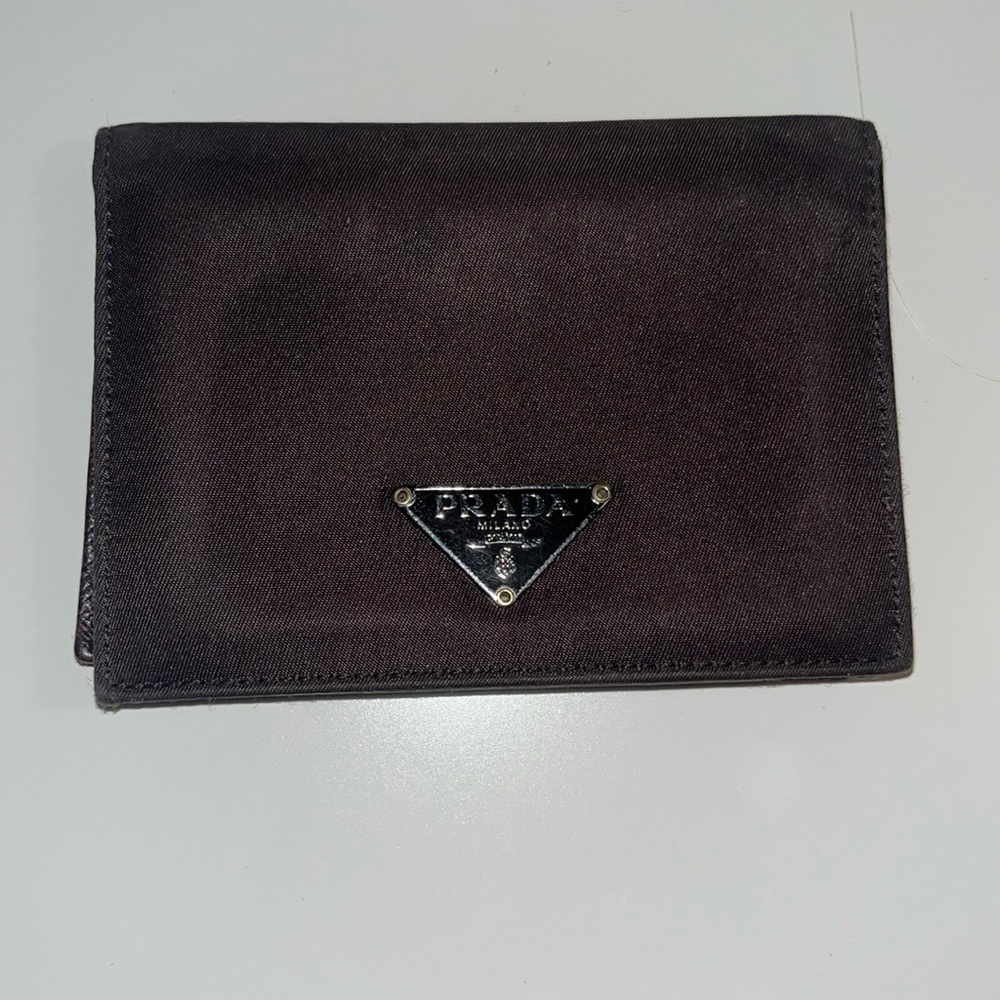 Prada black wallet